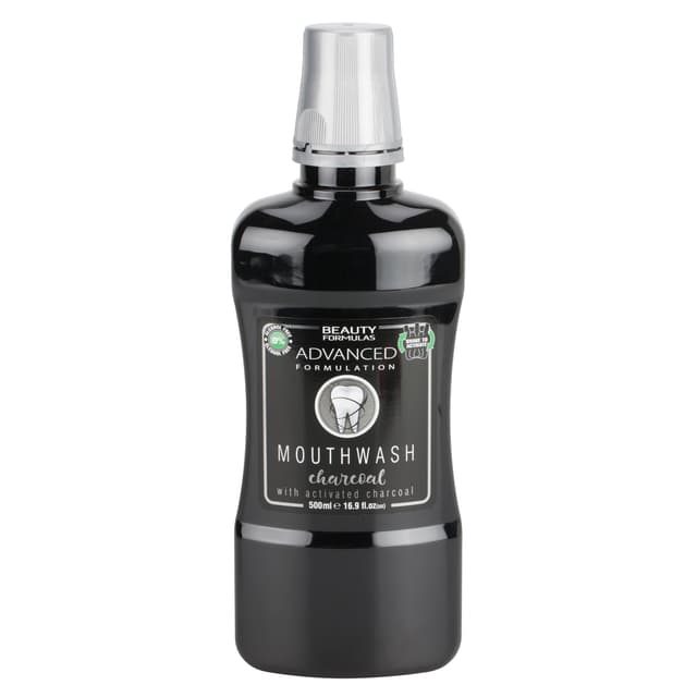 BEAUTY FORMULAS MOUTH WASH - CHARCOAL