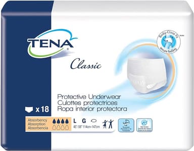 TENA DRY COMFORT BY 18