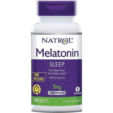 NATROL MELATONIN TR 5MG X 100 TABS
