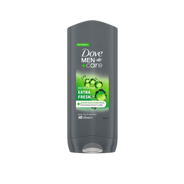 DOVE MEN CARE BODY WASH - EXTRA FRESH 400ML