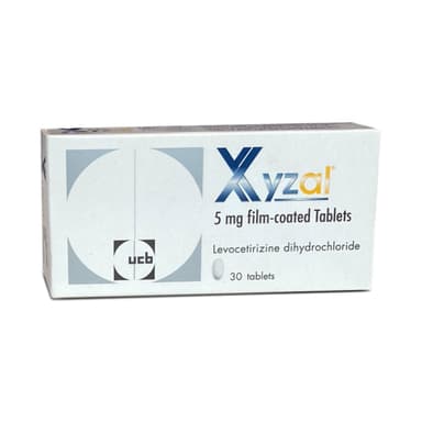 XYZAL 5MG X 30 TABS