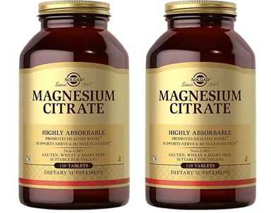 SOLGAR MAGNESIUM CITRATE X 120 TABS