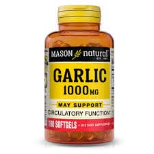 MASON GARLIC OIL 1000MG X 100 TABS