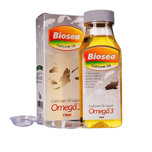 BIOSEA COD LIVER OIL 170ML