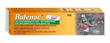 RUFENAC PAIN GEL 30G