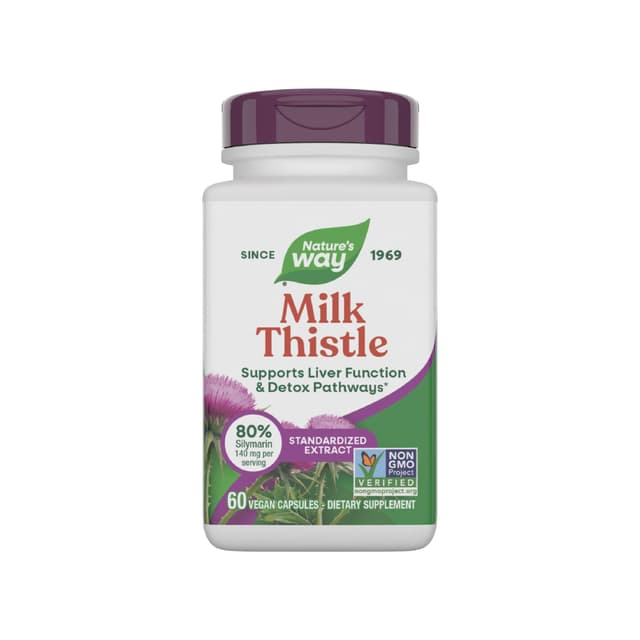 NATURE'S WAY MILK THISTLE X 60 CAPS