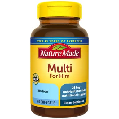 NATURE MADE MULTI FOR HIM X 60 SOFTGELS