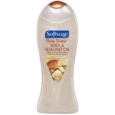 SOFTSOAP BODY WASH(SHEA BUTTER & ALMOND) 443ML