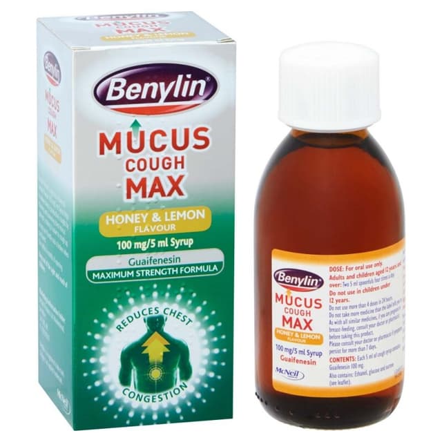 BENYLIN MUCUS COUGH MAX(HONEY & LEMON) 150ML