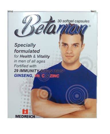 BETAMAN MULTIVITAMIN X 30 CAPS