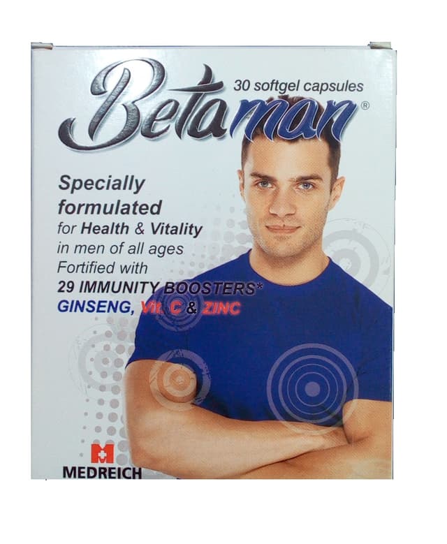 BETAMAN MULTIVITAMIN X 30 CAPS