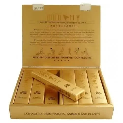 SPANISH GOLD FLY SEX DROPS X 12 SACHET
