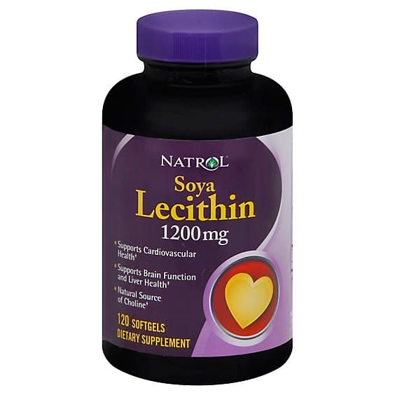 NATROL SOYA LECITHIN 1200MG X 120 SOFTGELS