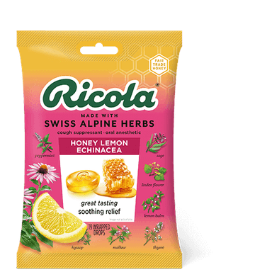 RICOLA HONEY LEMON ECHINACEA
