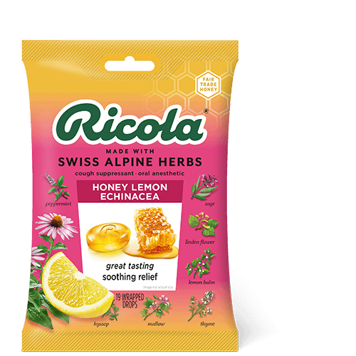 RICOLA HONEY LEMON ECHINACEA