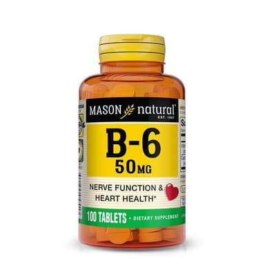 MASON VITAMIN B6 50 MG TABS