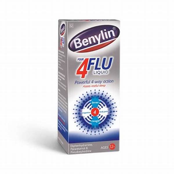 BENYLIN 4 FLU LIQUID 100ML