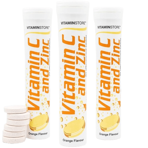 VITAMINSTORE VIT C&ZINC 1000MG