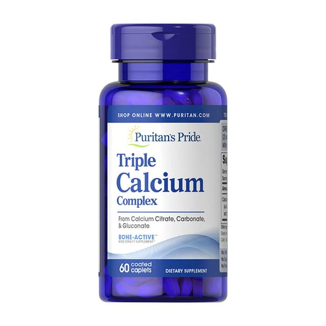 PURITAN TRIPLE CALCIUM COMPLEX X 60 TABS
