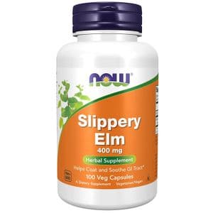 NOW FOODS SLIPPERY ELM 400MG