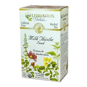 CELEBRATION HERBS MILK THISTLE TEA