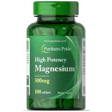 PURITAN'S PRIDE MAGNESIUM 500MG X 100 TABS