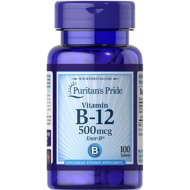 PURITAN VIT B-12 500MCG X 100 TABS