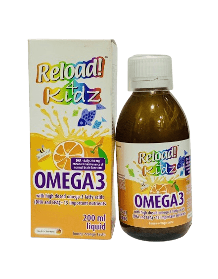 Reload 4 kids Omega 3 200ml liquid