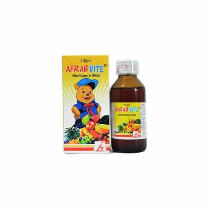 AFRABVITE MULTIVITAMIN SYRUP 100ML