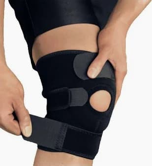 REINFORCED OPEN KNEE BRACE 582RD