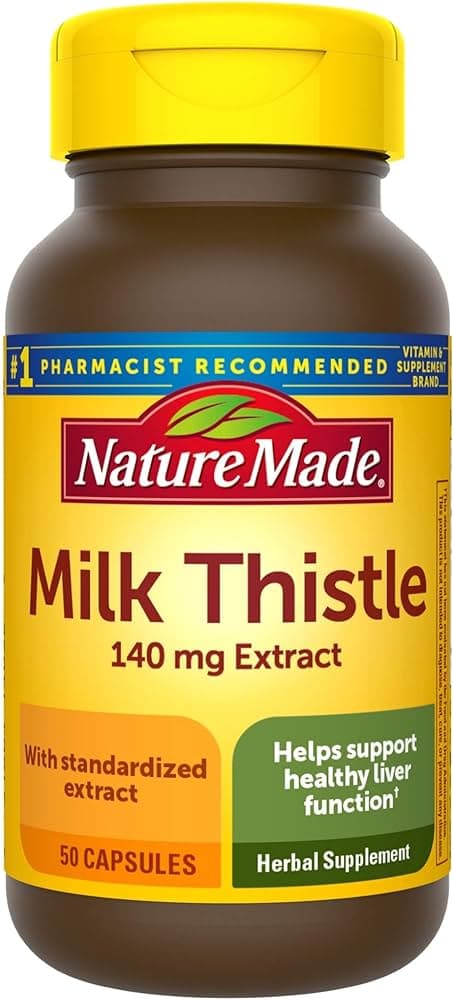 NATURE MADE MILK THISTLE 140MG X 50 CAPS