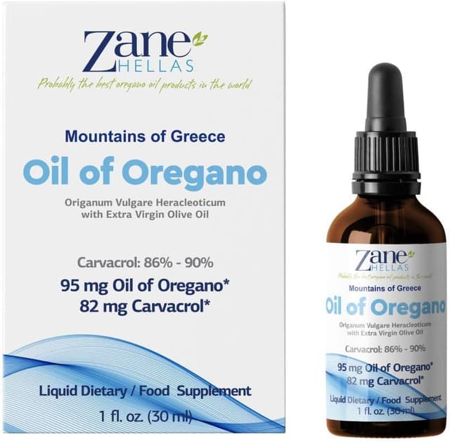 ZANE OIL OF OREGANO 86% CARVACROL