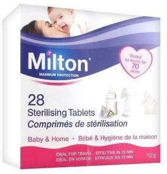 MILTON STERILISING TABS