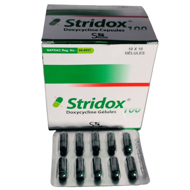 STRIDOX DOXYCYCLINE GELULES