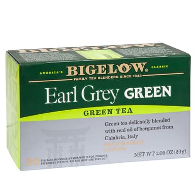 BIGELOW EARL GREY GREEN TEA