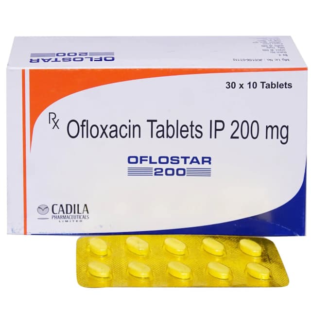 OFLOXACIN 200MG TABS BY 10 (HOVID)