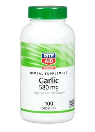RITE AID GARLIC 580MG X 100 CAPS
