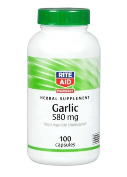 RITE AID GARLIC 580MG X 100 CAPS