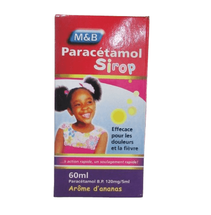 M & B PARACETAMOL 120MG/5ML SYRUP 60ML