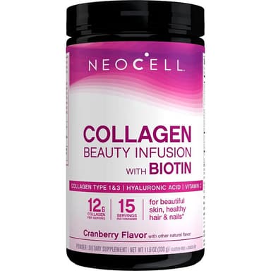 NEOCELL BEAUTY INFUSION COLLAGEN DRINK CRANBERRY 330G