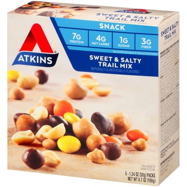 ATKINS SNACK SWEET & SALTRY TRAY MIX