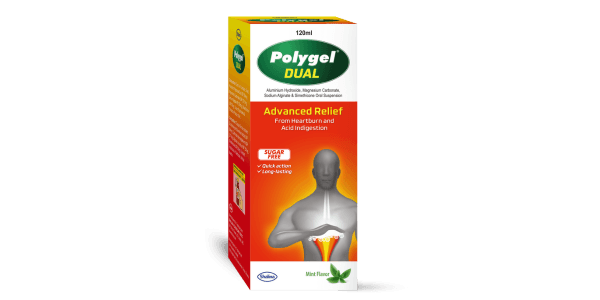 Polygel dual advanced relief suspension 200ml