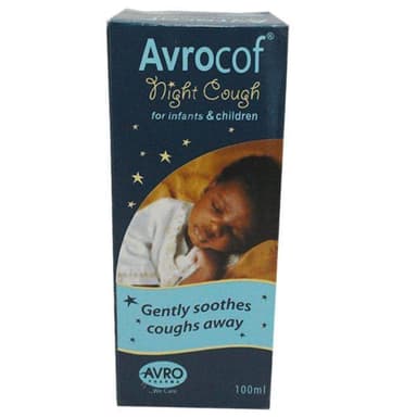 AVROCOF NIGHT COUGH FOR INFANTS AND CHILDREN 100ML