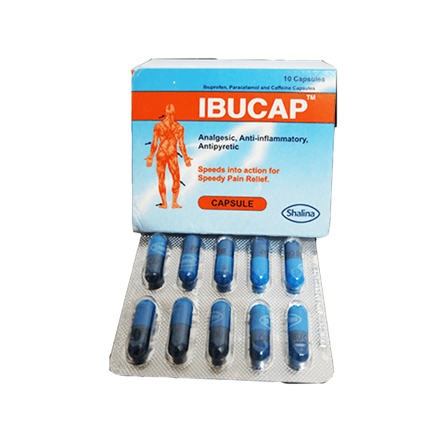 IBUCAP X 10 CAPSULES