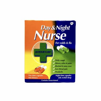 DAY & NIGHT NURSE TABLET X 24(PACK)