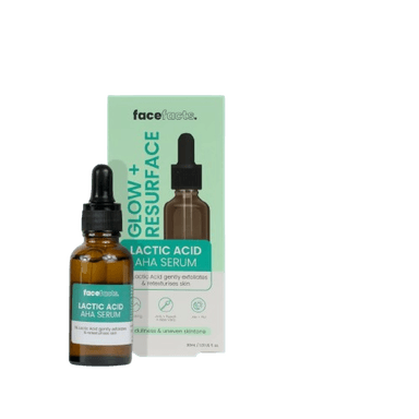 FACEFACTS GLOW & RESURFACE LACTIC ACID FACIAL SERUM 30ML