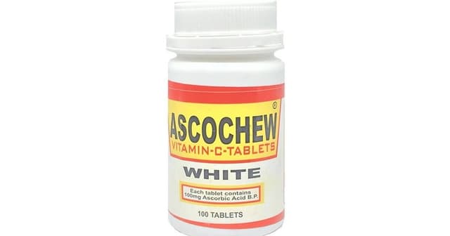 ASCOCHEW VIT C (WHITE) X100