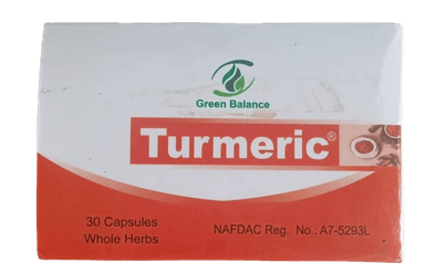 Green balance Turmeric 30 capsules