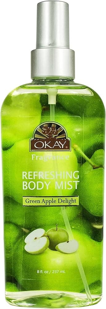 OKAY GREEN APPLE FRAGRANCE MIST 8OZ - 237ML