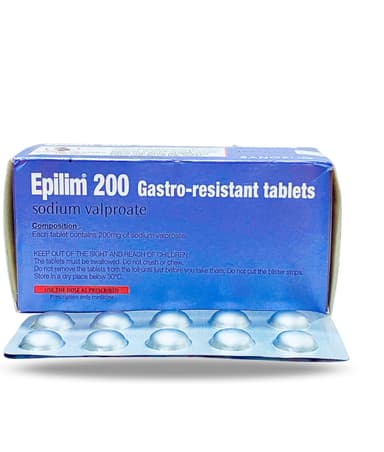 EPILIM 200 ENTERIC COATED TAB